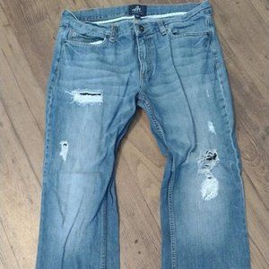 Authentic Icon Distressed Men's Jeans